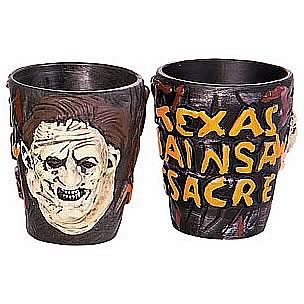Texas Chainsaw Massacre Leatherface Shot Glass 2-Pack